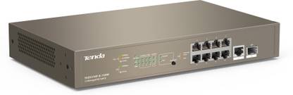 TENDA TEG5310P-8-150W 10-Port L3 Managed PoE 9 Ports 1000 Mbps Fully Managed Network Switch
