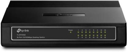TP-LINK TL-SF1016D 16-Port 10/100Mbps Desktop Switch