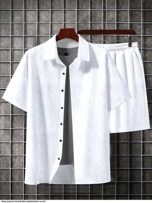 COMBRAIDED Self Design Men Track Suit