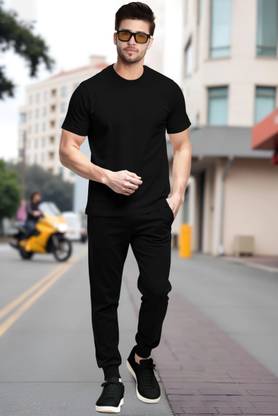 TRIPR Solid Men Track Suit