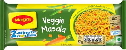 Maggi Veggie Masala Instant Noodles Vegetarian