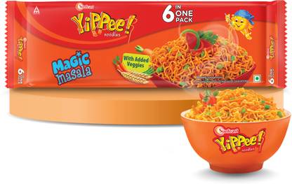 Sunfeast YiPPee! Magic Masala with Added Veggies-The Better Instant Noodles Vegetarian