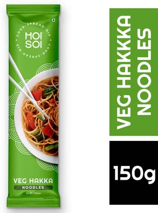 MOI SOI Veg Hakka Noodles (100% Natural | No Preservatives | Organic | 150gms Pack) Hakka Noodles Vegetarian
