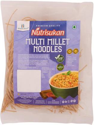 Nutrisukan Multigrain Noodle | MSG-Free | Maida-Free | No Junk | Rich in Protein Instant Noodles Vegetarian