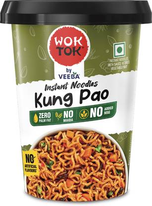 VEEBA Instant Noodles Kung Pao (no Maida,No palm oil) Instant Noodles Vegetarian