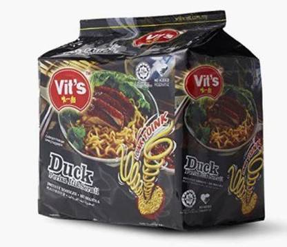 vit's Instant Noodles Duck Flavour 78g - Pack of 5 (390g) | Imported Instant Noodles Non-vegetarian