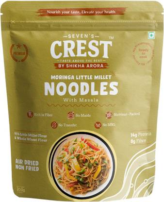 sevens crest Moringa Little Millet Noodles Instant Noodles Vegetarian