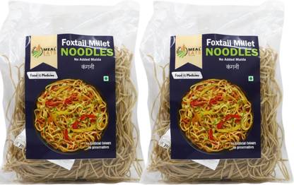 MEALEATS Foxtail Millet and Wheat Flour Noodles with No Added Maida Instant Noodles Vegetarian