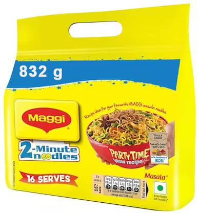 Maggi 2-Minutes Masala Noodles Pack 832 g Instant Noodles Vegetarian