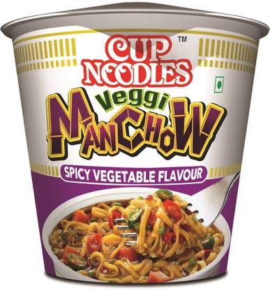 Nissin Veggie Manchow Cup Noodles Vegetarian