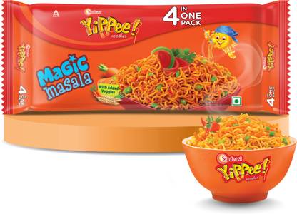 Sunfeast YiPPee! Magic Masala with Added Veggies-The Better Instant Noodles Vegetarian