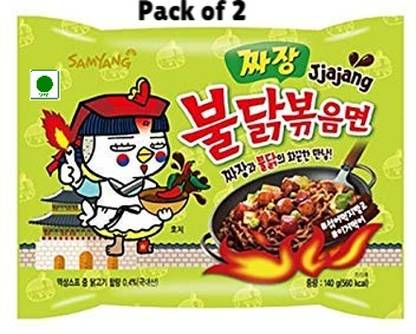 Samyang Jjajang Buldak Instant Noodles Non-vegetarian