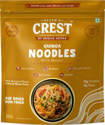 sevens crest Quinoa Noodles 200 gm (Pack of 1) Instant Noodles Vegetarian