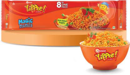 Sunfeast YiPPee! Magic Masala with Added Veggies-The Better Instant Noodles Vegetarian