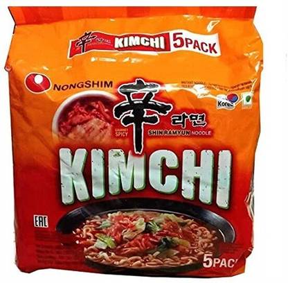 Nongshim Shin Ramyun Kimchi (Imported) Instant Noodles Vegetarian