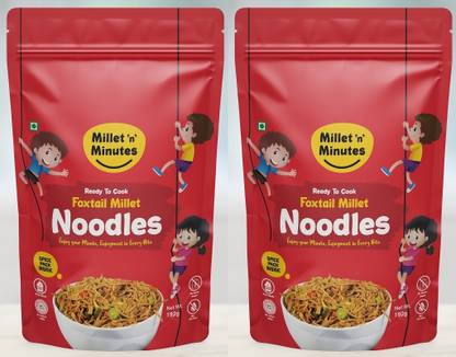 Millet 'n' Minutes FOXTAIL MILLET Hakka Noodles Vegetarian
