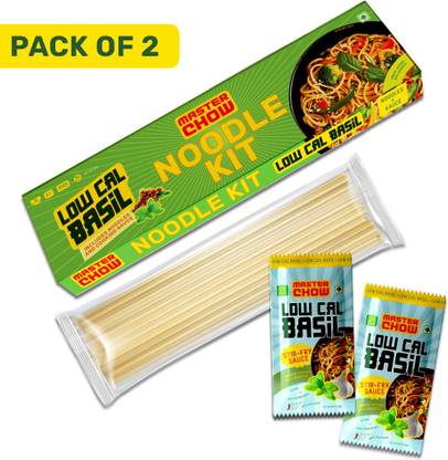 MasterChow Holy Basil Noodles Chinese Low Cal Healthy Easy Meals Sauce Kit Instant Noodles Vegetarian