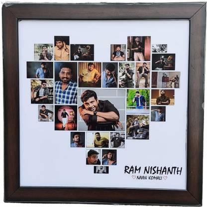 JJ Trader Wood Wall Photo Frame