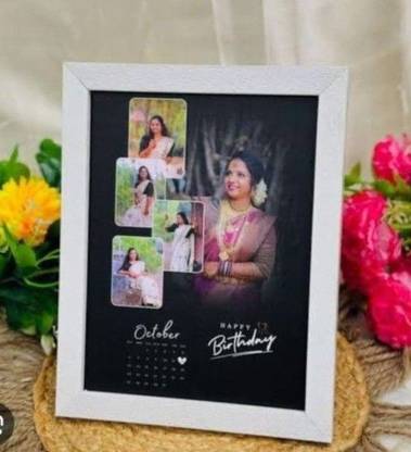 SHREE CRAFT Wood Wall Photo Frame