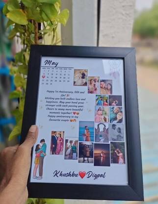 SRS Collection Wood Wall Photo Frame