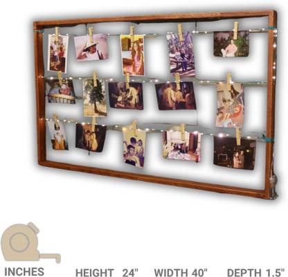 Barish Wood Wall Photo Frame