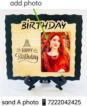 ssb Wood Table Photo Frame