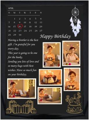 SHREE PIX MDF Wall Photo Frame