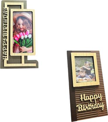 SM Traders Wood Table Photo Frame