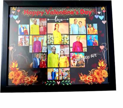 Craftistic Art Wood Wall Photo Frame