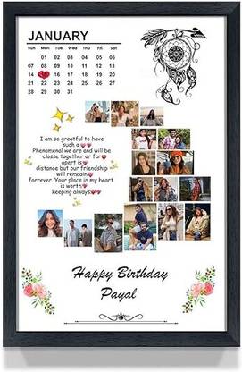 AGPROCOMFORT MDF Wall Photo Frame