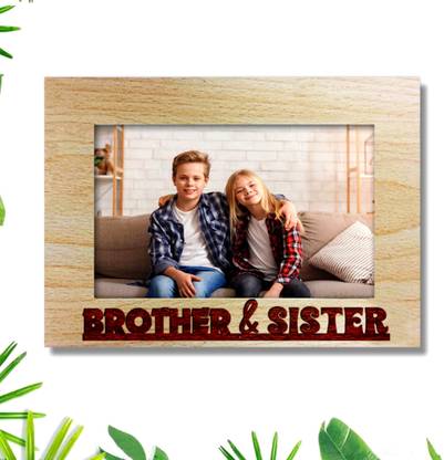 Phirki Studio Wood Table Photo Frame