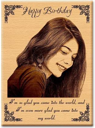 sunujh Wood Table Photo Frame