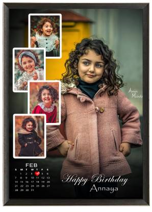giggling gifts Wood Wall Photo Frame