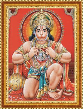 craftery Lord Hanuman Ji 383 inch Digital