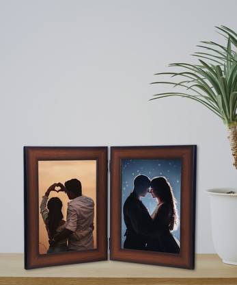 ETC COLLECTION Synthetic Foldable photo Frames 8 inch Synthetic Foldable photo Frames