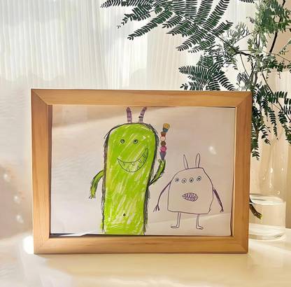 AZIZENTERPRISES Wood Wall Photo Frame