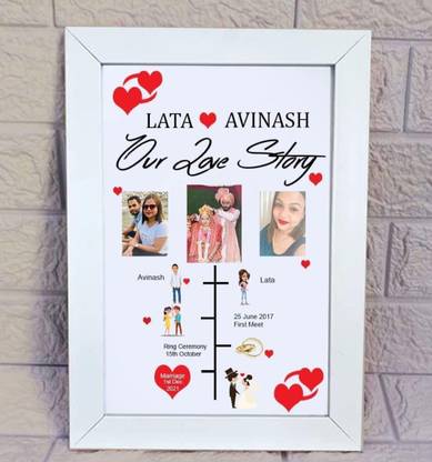 Haf MDF Wall Photo Frame