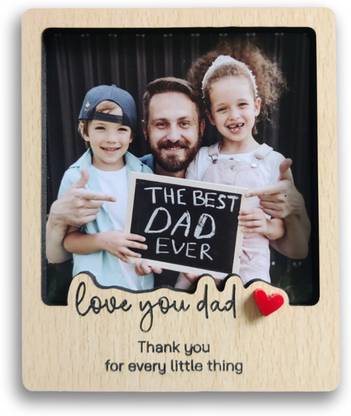 My Lil Trove Wood Table Photo Frame