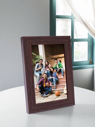 GOLDEN PEACOCK Polymer Table Photo Frame