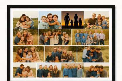 SHREE COLLECTION MDF Wall Photo Frame