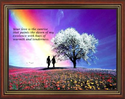 Shri Balaji Traders Wood Wall Photo Frame