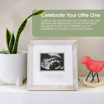 A Baby Cherry Wood Table Photo Frame