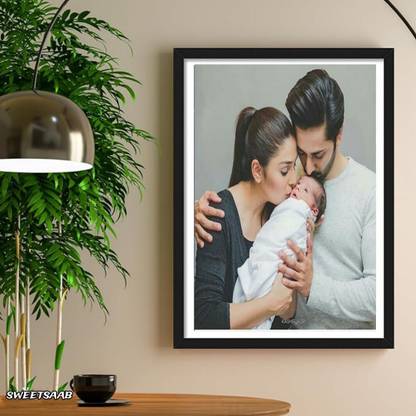 sweetsaab Acrylic Wall Photo Frame