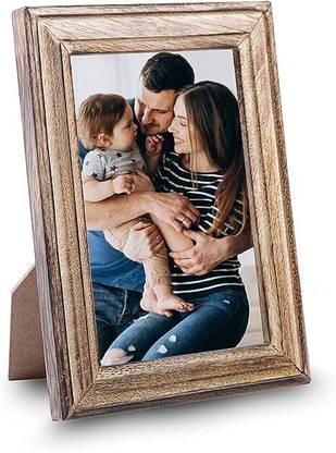 Uvz Crafts Wood Wall Photo Frame