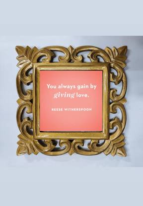 JM WOOD WORKS Wood Wall Photo Frame