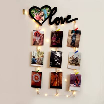 VAH Customized Gift Best Reel Photo Collage Photo frame, Photo Hanging album
