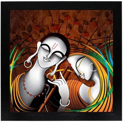 Masstone Radha Krishna Religious Frame