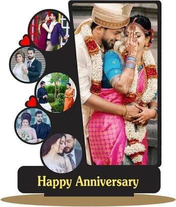 Apnagift Wood Table Photo Frame