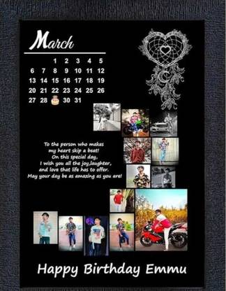 yuuni Wood Wall Photo Frame