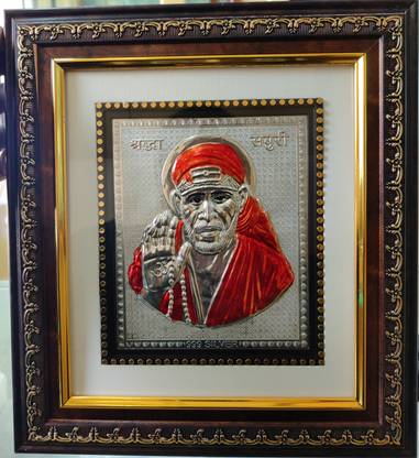Sri Venkateswara Silvers Wood Wall Photo Frame